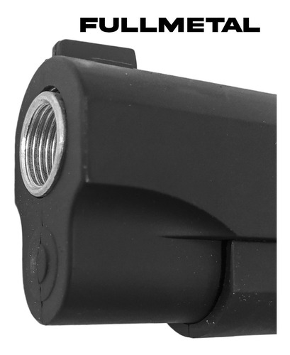 Pistola Airsoft 1911ge Black 6 Mm Replica Metalica Vigor