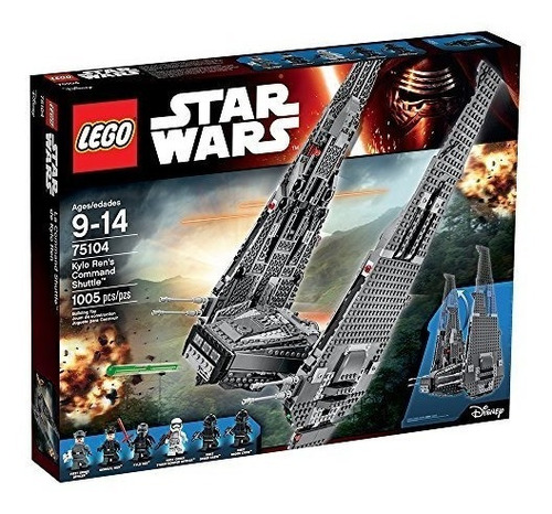 Shuttle Command 75104 Star Wars Juguete Lego Star Wars Kylo 