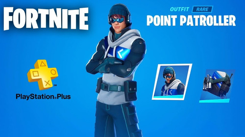 Combo Skin Fortnite + Mochila + Ps Plus 14 Días + 2 Psjuegos