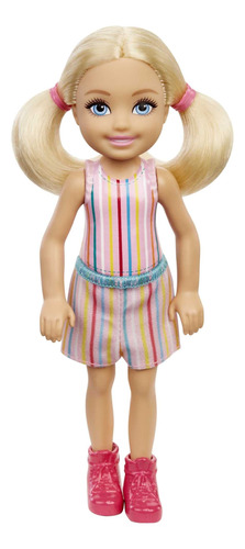 Barbie Muñeca Chelsea, Muñeca Pequeña Con Coletas Rubias.
