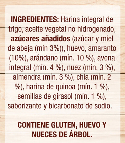 Taifelds Galletas De Trigo Con Semillas Y Nueces 630 G