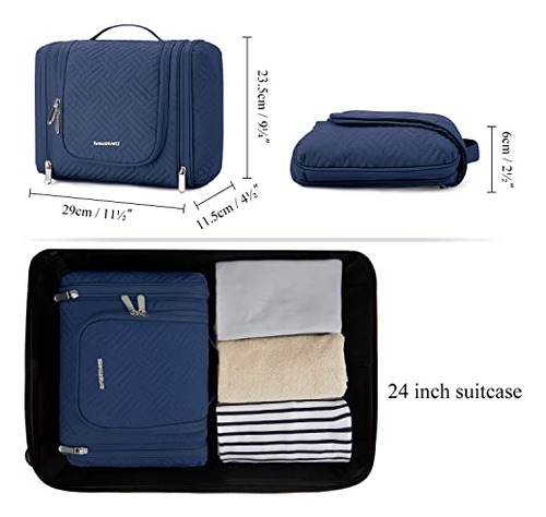 Neceser Organizador De Viaje Impermeable Con Gancho