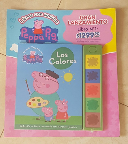 Coleccion Libros Con Sonido De Peppa Pig