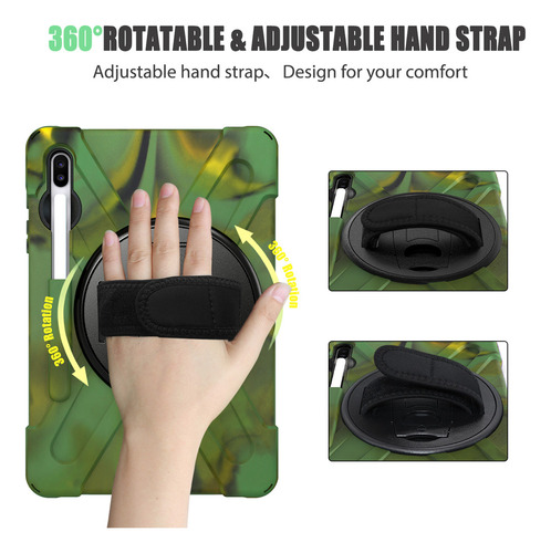 Genty Funda For Tableta Tab S6 10.5 Camuflaje