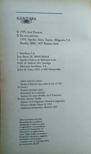 Donde Van A Morir Los Elefantes, Jose Donoso.