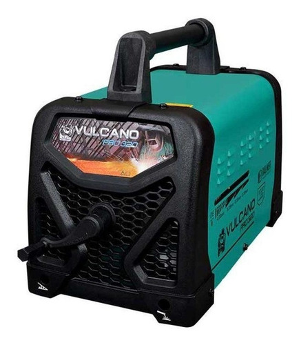 Máquina de solda Balmer Vulcano PRO 320 azul-turquesa 60Hz 127V/220V