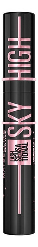 Máscara De Pestañas Lavable Maybelline Sky High Cosmic Black Color Negro