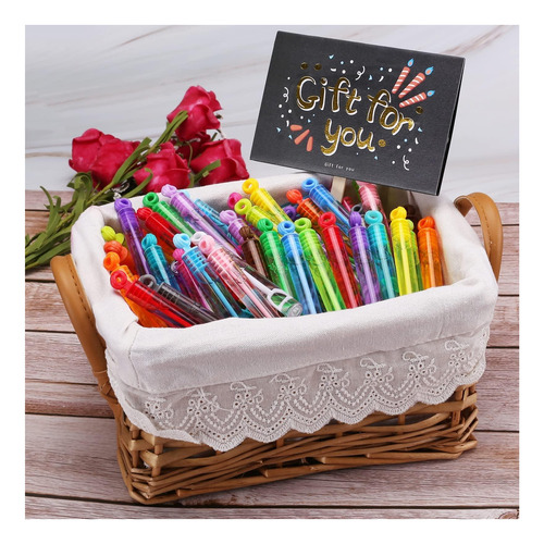 Varitas De Burbujas De 180 Piezas, 18 Colores Mini Bubble A