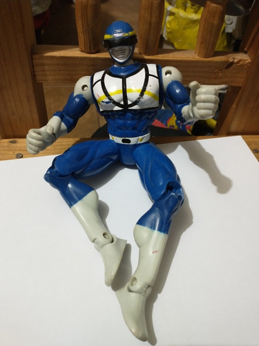 Power Ranger Blue Space Bootleg 26cm (Usado)