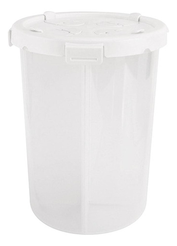 2 Recipientes De Almacenamiento De Alimentos Transparentes A