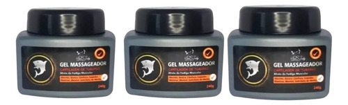 Kit 3 Gel De Masaje De Cartílago De Tiburón