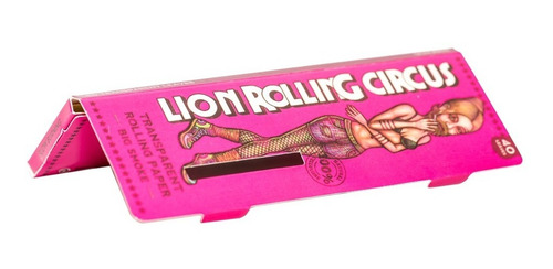 Imagen 2 de 10 de Papel Para Armar Lion Rolling Circus Celulosa 110mm King Siz