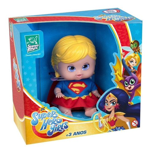 Boneca Baby Dc Super Hero Supergirl - Super Toys