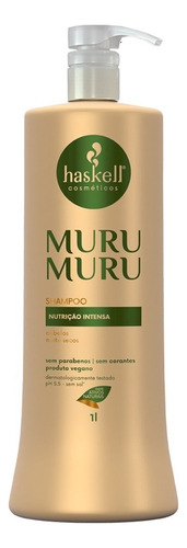 Kit Haskell Murumuru Sh Cond Mascara 1l 6 Itens Completo