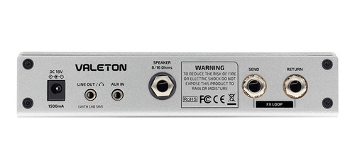 Imagen 2 de 7 de Amplificador Guitarra Cabezal Mini 20w Valeton Tar-20 G