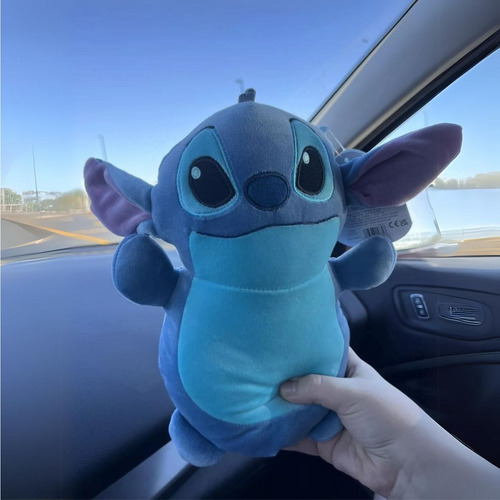 Pelúcia Me Abraça Stitch Original Disney Squishmallows Macio Azul