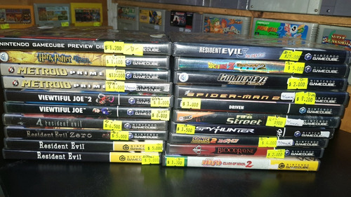 Juegos Nintendo Gamecube Americanos En Stock Local Mg C/u