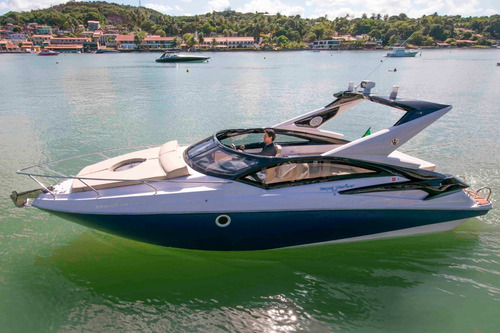 Lancha Royal Mariner 270 Cabinada Pronta Pra Navegar!