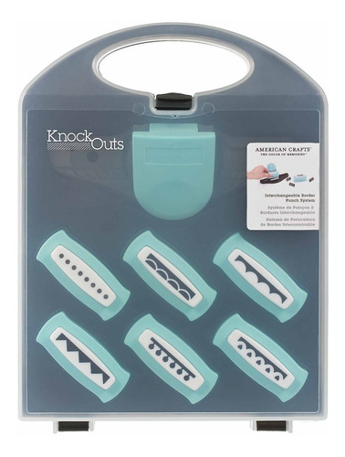 American Crafts. Kit De Furadores Knock Outs 1