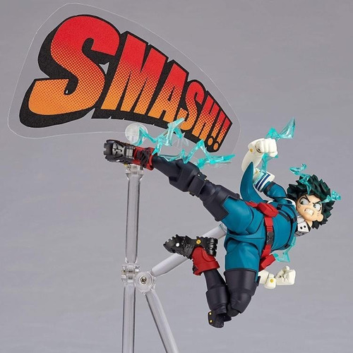 Boneco Midoriya Deku Yamaguchi Revoltech Hero Academia Novo