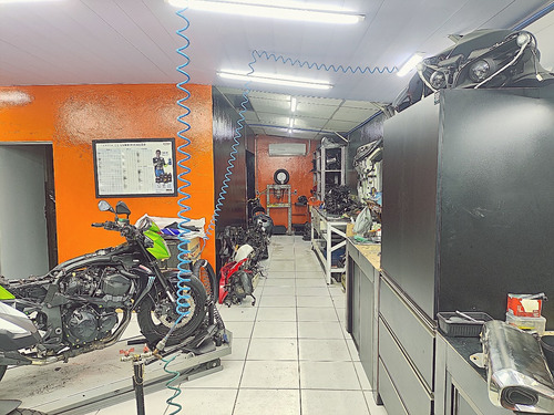 Vende-se Oficina De Motos Completa Pronta Para Trabalhar!