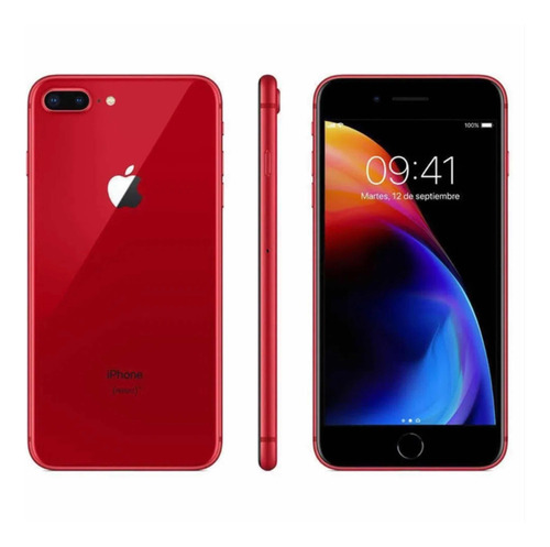 iPhone 8 Plus 256gb Color Rojo, Liberado De Fábrica (Reacondicionado)