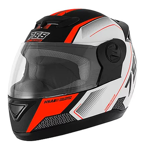 Casco Moto Evolution G6 788 Pro Series Tech Naranja T 58