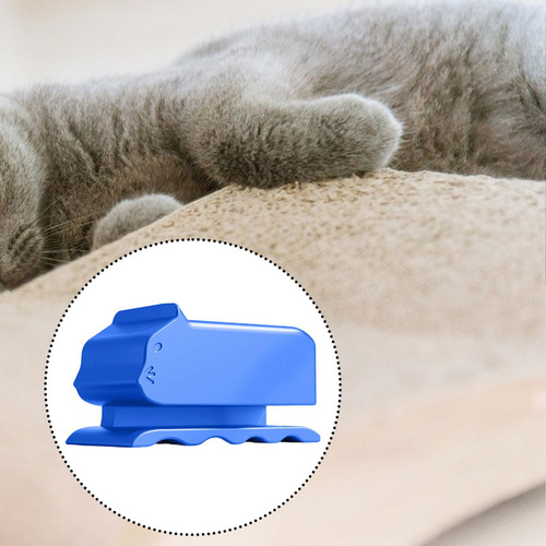 Cardboard Cutter For Cat Scratcher Handheld Compact Blue