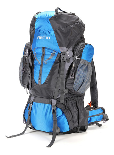 Imagen 1 de 6 de Mochila Para Trekking Camping Mochilero 80l Viaje Aventura