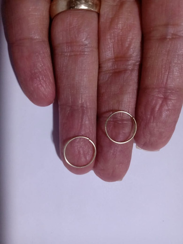 Imagem 5 de 6 de 300 Argolas Em Aço Inox Dourada 12mm Lustres - Bijuterias