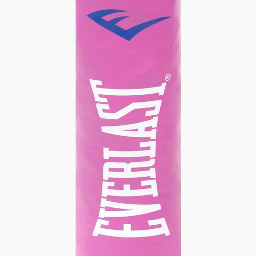 Saco De Boxeo Everlast Powerlock Nevatear Rosado / Blanco 10