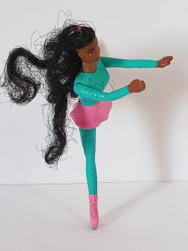 Muñeca Patinadora Sobre Hielo - Sin Marca (Usado)