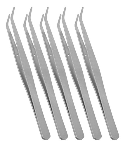 Pinzas De Posicionamiento Curvas De Acero Inoxidable, 5 Piez