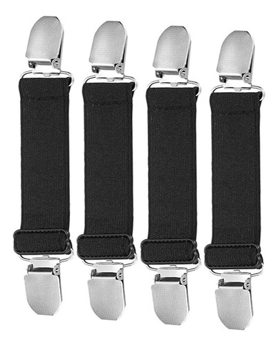4 Pack Clips Ajustables Para Sábanas, Juego De Correas