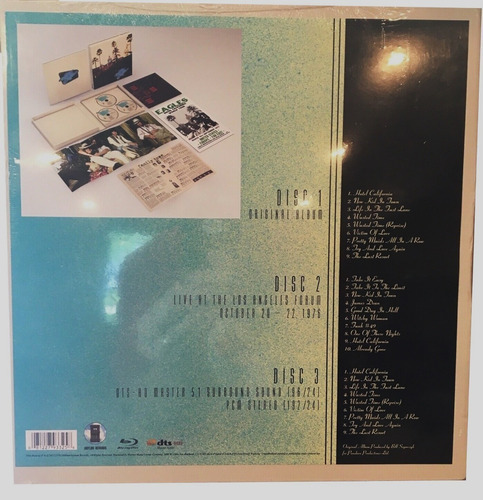The Eagles - Hotel California 40 Aniversario - 2 Cd + Bluray