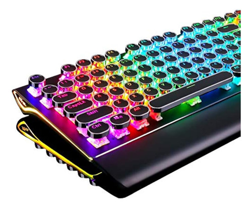 Rk Royal Kludge Teclado Mecánico Para Juegos Estilo Máquina