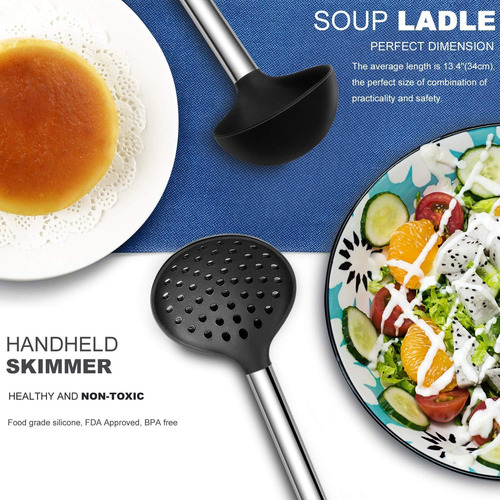 Utensil De Cocina Set-silicone Utensils-33 Gadgets Y Cuchara