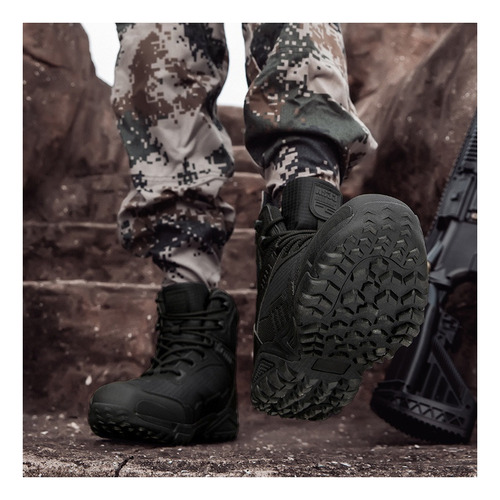 Botas Tácticas Hombre Al Aire Libre Botas Militares Casuales
