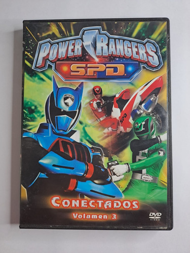 Power Renger Spd Conectados Vol 3 Pelicula Dvd Original