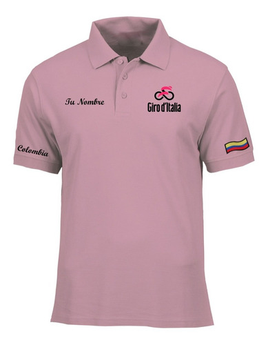 Camiseta Tipo Polo Personalizada, Giro D' Italia