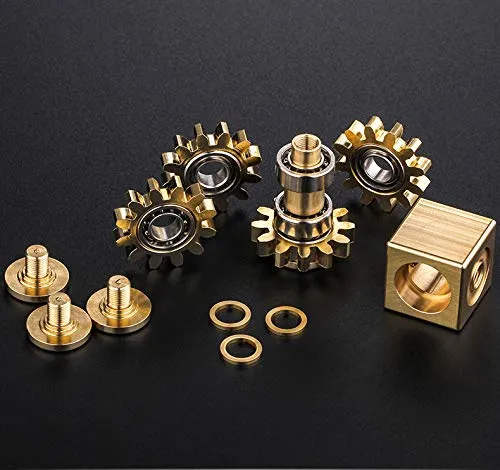 Dmaos Fidget Cube Spinner, Linkage 4 Engranajes Figity Spin.