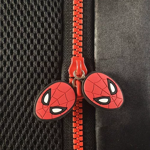 Mochila Spiderman 40cm Espalda - Giro Didáctico Color Negro Diseño De La  Tela Liso