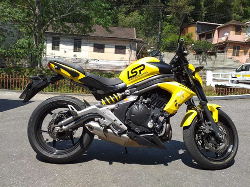 Kawasaki Er-6n Amarela 2013
