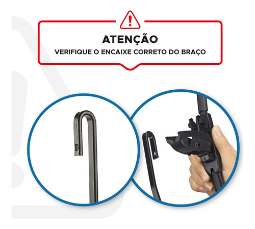 Palheta Limpador Parabrisa Gancho Bosch Paleta Silicone