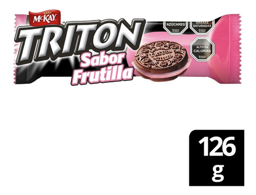 Galletas Triton® Frutilla 126g