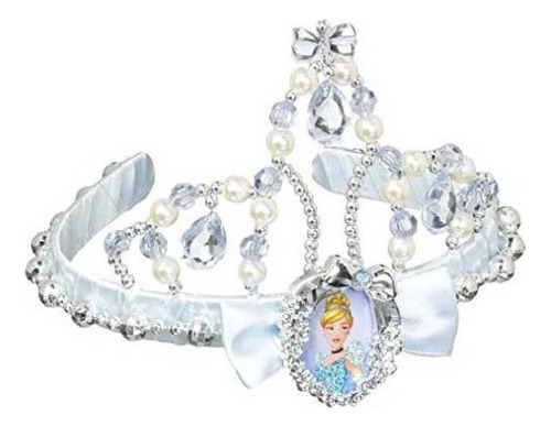 Disney Diadema Princesa Cenicienta Para Niñas Tiara Juguete Color Azul