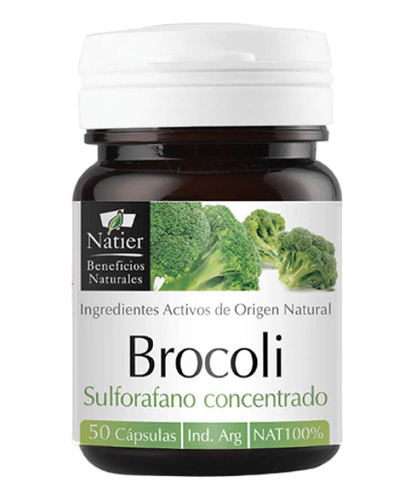 Brócoli Natier Vitaminas-minerales 50 Capsulas 