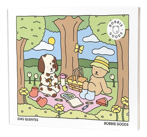 Livro De Colorir Oficial Bobbie Goods Com 20 Páginas