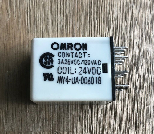 Omron My4-ua-006018 Relay 24vdc Coil 3a 14 Pin Ssm