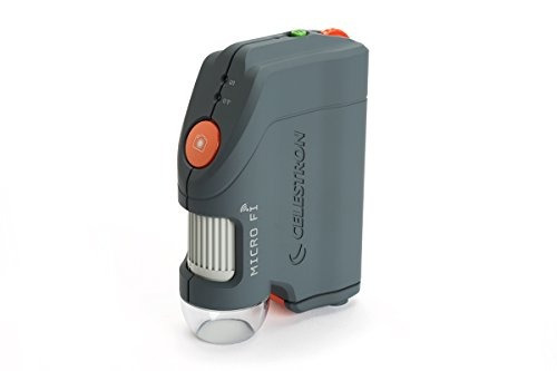 Microscopio Wi-fi Celestron 44313 Micro Fi (gris)